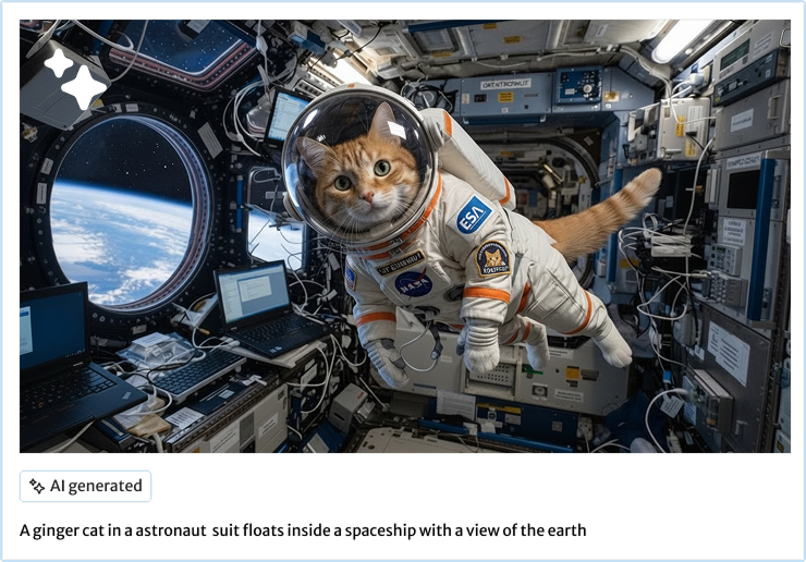 AI generated label placed below the image in the bottom-left corner.